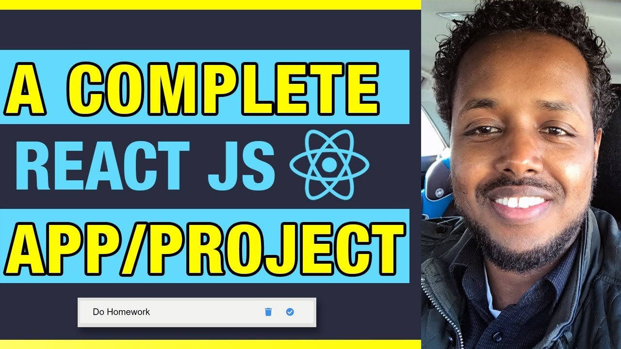 App Lagu Dhisay REACT JS - Complete To-Do App - Somali Tutorial (Cashar Dhan)
