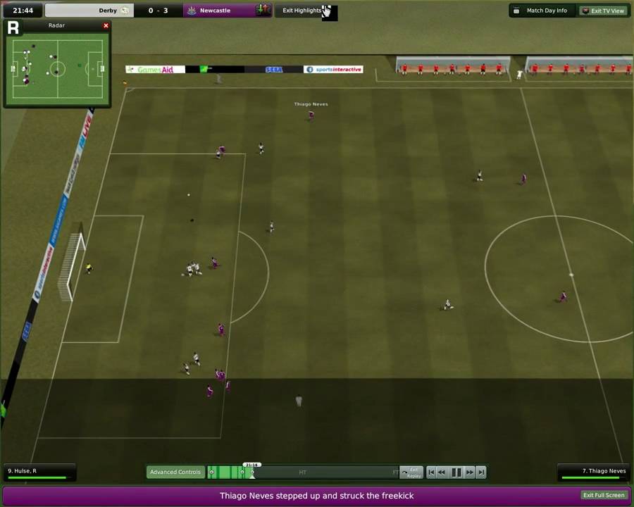 FM 2009 - Goal - Thiago Neves