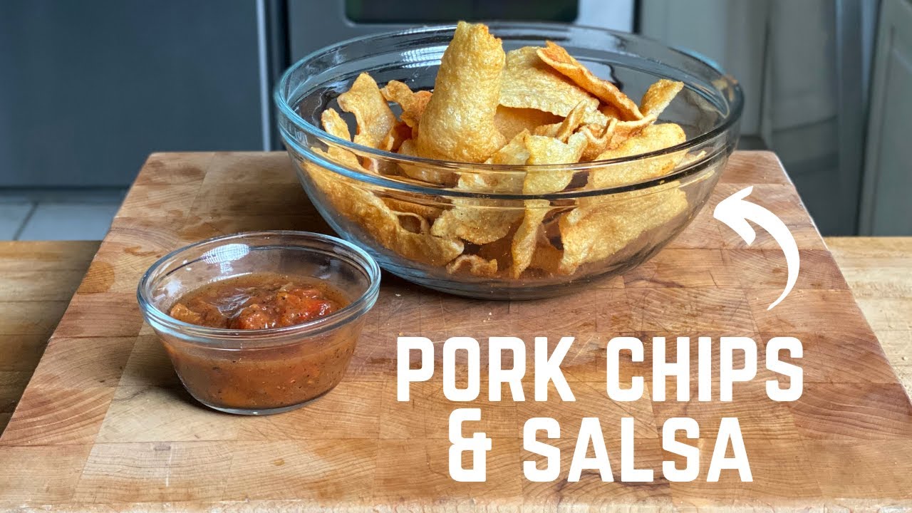 Pork Chips and Salsa