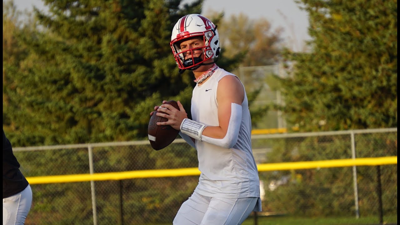 Algona 2025 QB Alex Manske vs. Clear Lake