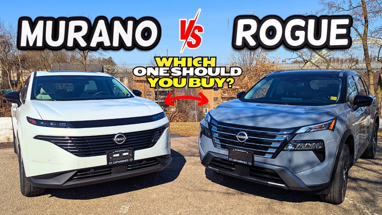 2025 Nissan Rogue SL vs 2025 Nissan Murano SL – Which One Should YOU Buy?