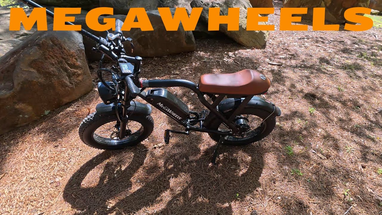 Катаемся на электровелосипеде MEGAWHEELS и наслаждаемся трассами