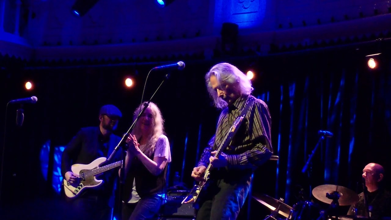 Patti Smith Paradiso 09-07-2024 Because the Night. With Lenny Kaye.