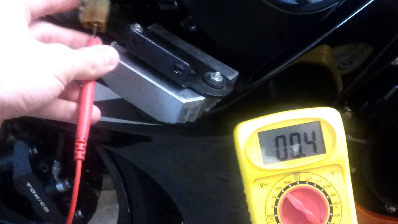 2006 gsxr 600 stator resistance test