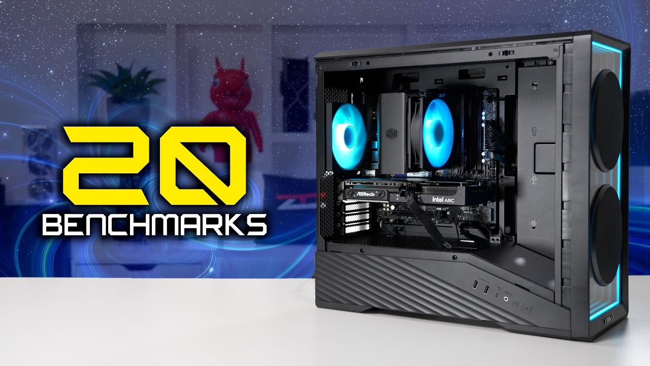 $750 Gaming PC Benchmarks (Ryzen 5 7500X3D and Intel Arc B570)
