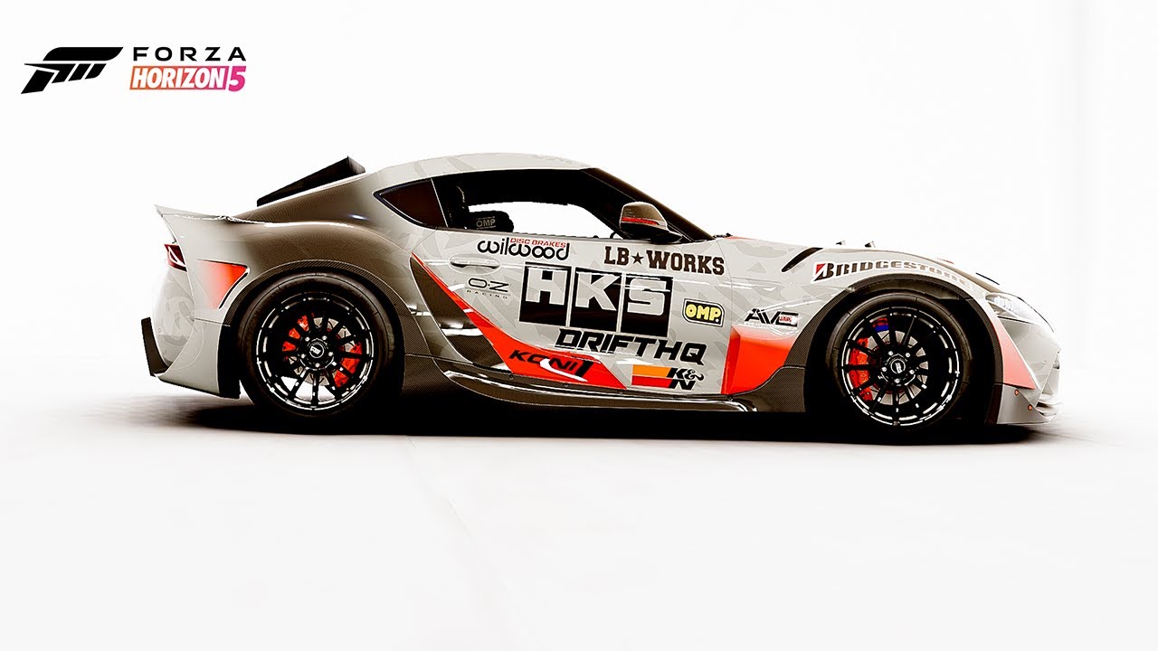 Forza Horizon 5 | Creating a Livery for 2020 FORMULA DRIFT #151 TOYOTA GR SUPRA | Time-lapse Design