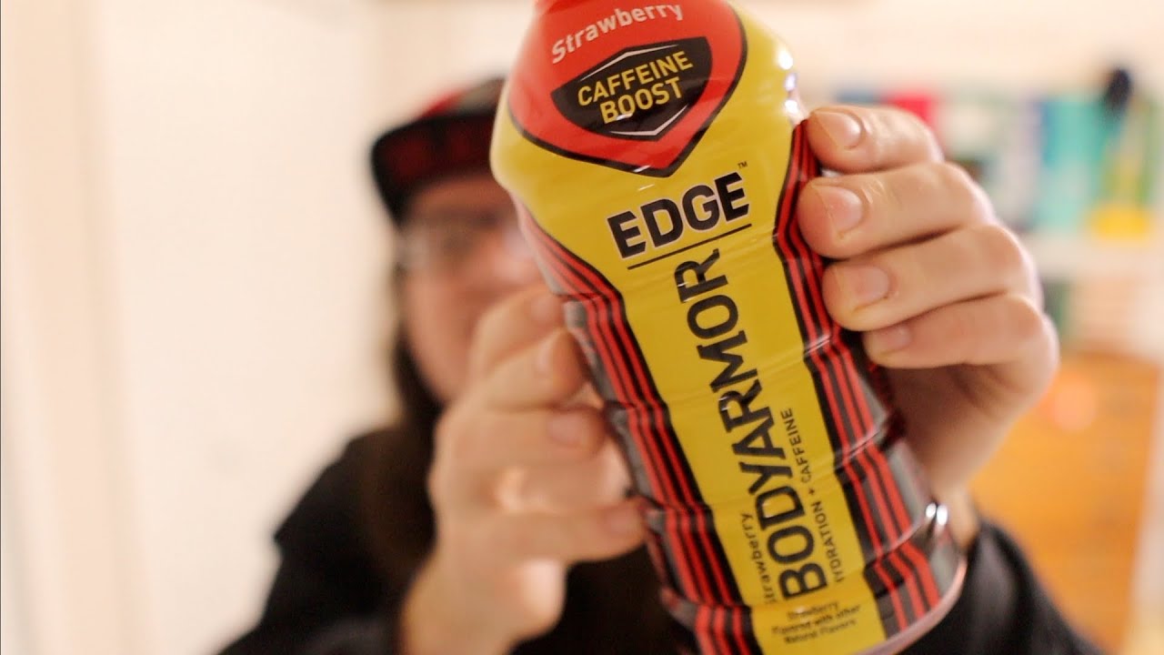 Body armor edge energy drink plus hydration ￼strawberry flavor￼