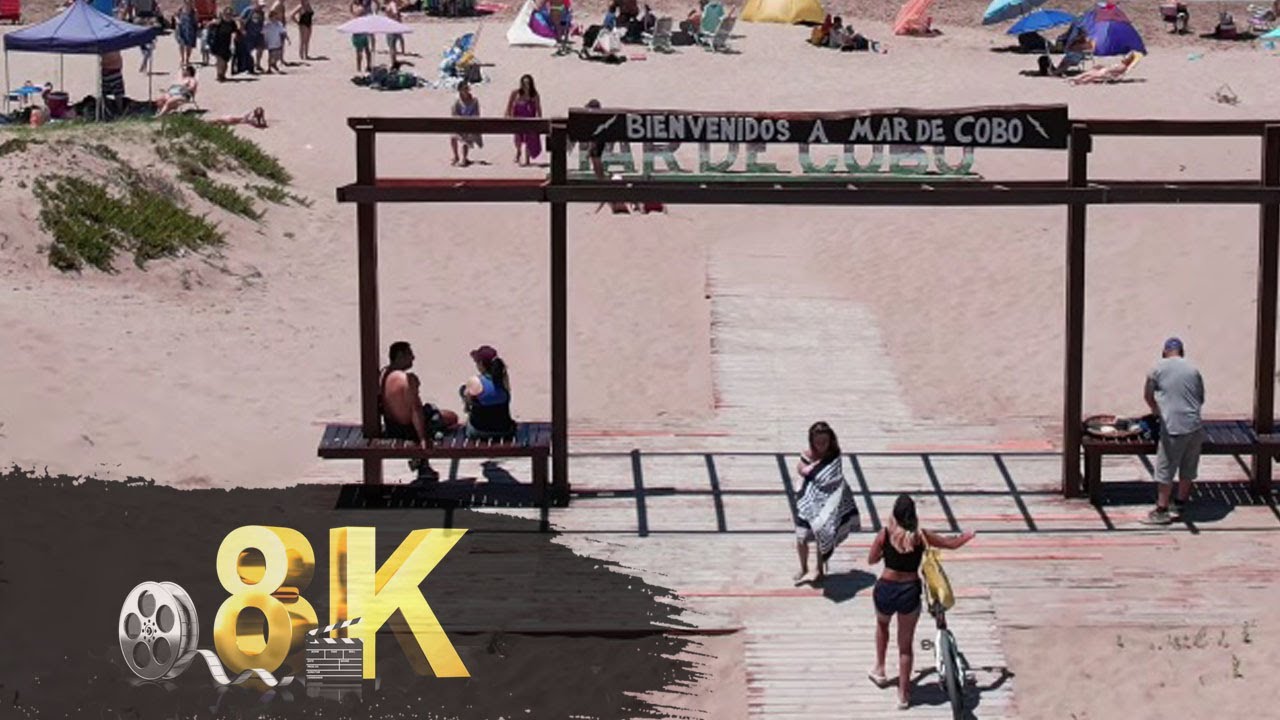 Mar de Cobo A pura playa!!! | Experimenta la Resolución 8K