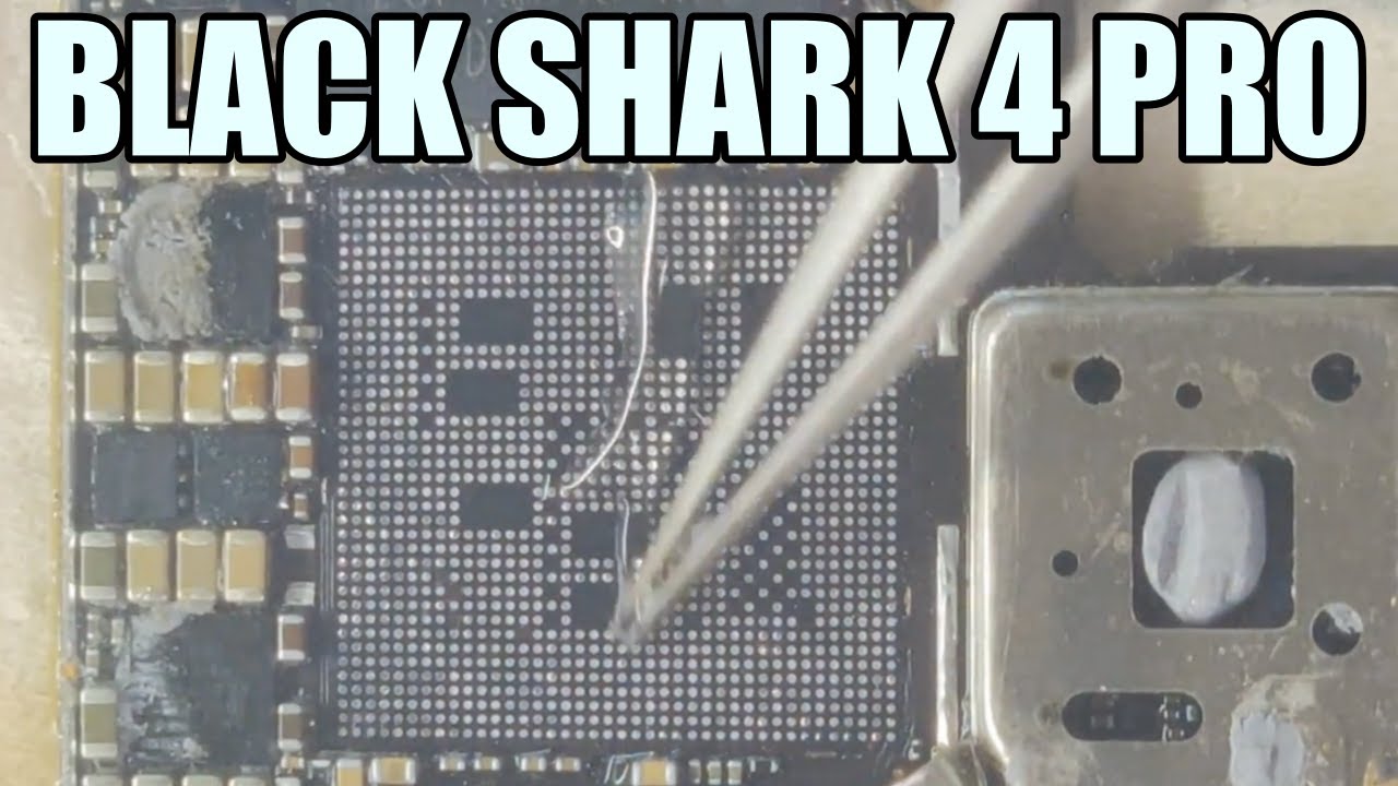 Black Shark 4 Pro не включается - реболлинг процессора