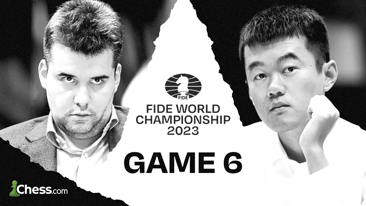 Ding vs. Nepomniachtchi | FIDE World Championship | Game 6 ft. Giri, Howell & Naroditsky