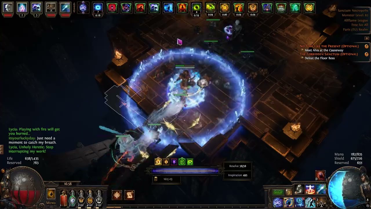 🔥 ICE SPEAR ASSASSIN SANCTUM RUNNER | Cheap 15-20 Div Build | 100M+ DPS | Path of Exile