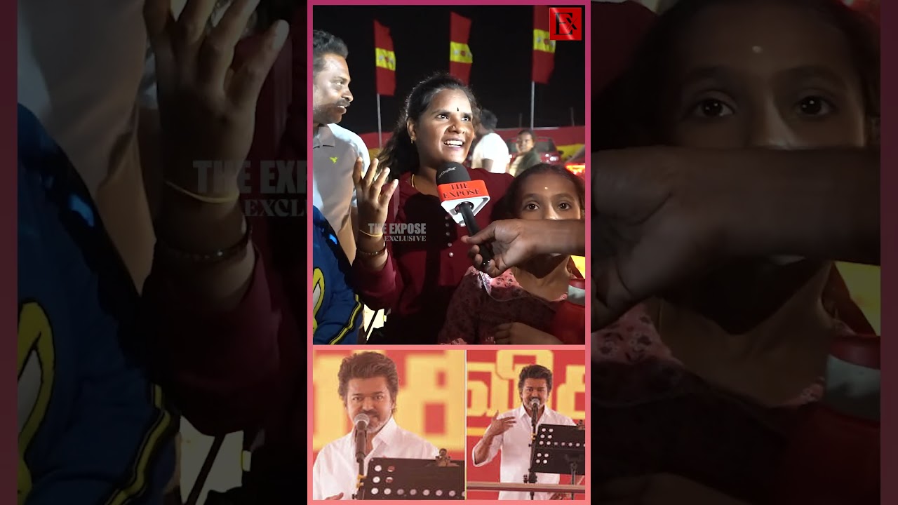 எந்த தொகுதில நின்னாலும் எங்க ஆதரவு Vijay-க்கு தான் 🔥 | TVK Vijay | Vellore Meeting | TVKforTN