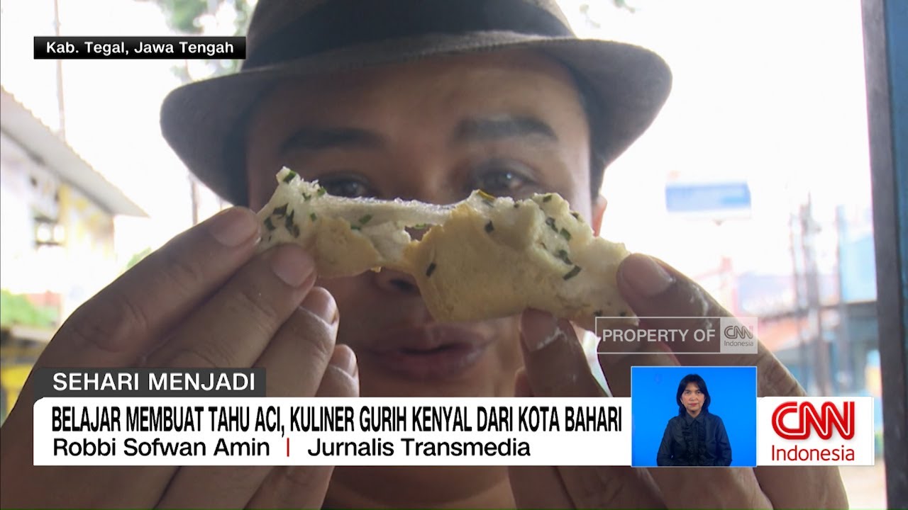 Sehari Menjadi Pengolah Tahu Aci Khas Tegal
