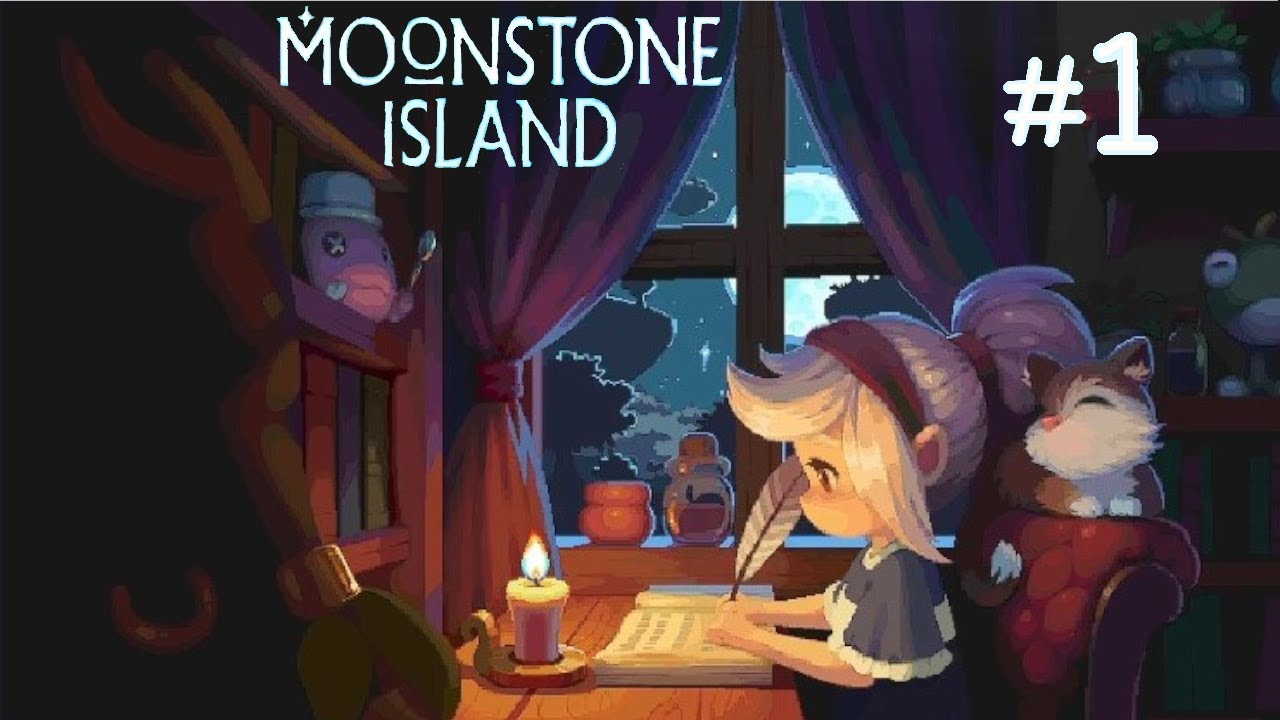 Moonstone Island - Learning How to Farm and Battle! - Episode 1