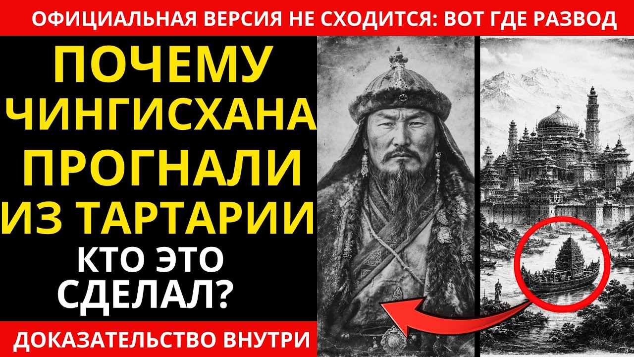 ТАРТАРИЯ ИСЧЕЗЛА, ЧИНГИСХАН ОСТАЛСЯ: ГДЕ СЛОМАЛИ ЛОГИКУ ИСТОРИИ?