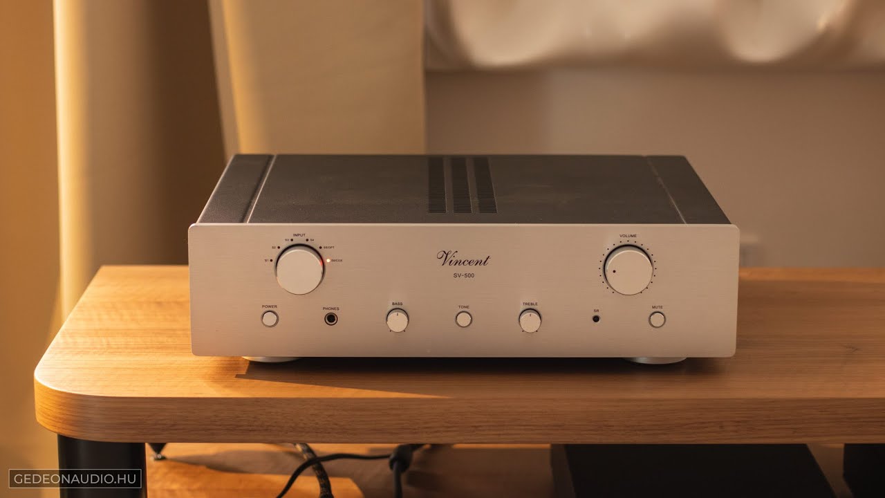 Sokak Kérésére! - Vincent SV-500 Hibrid Csöves Erősítő Teszt