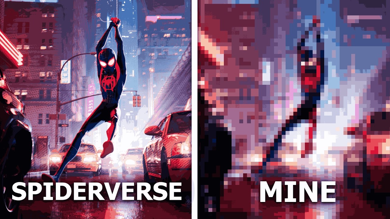 I Recreated Spiderverse With $0