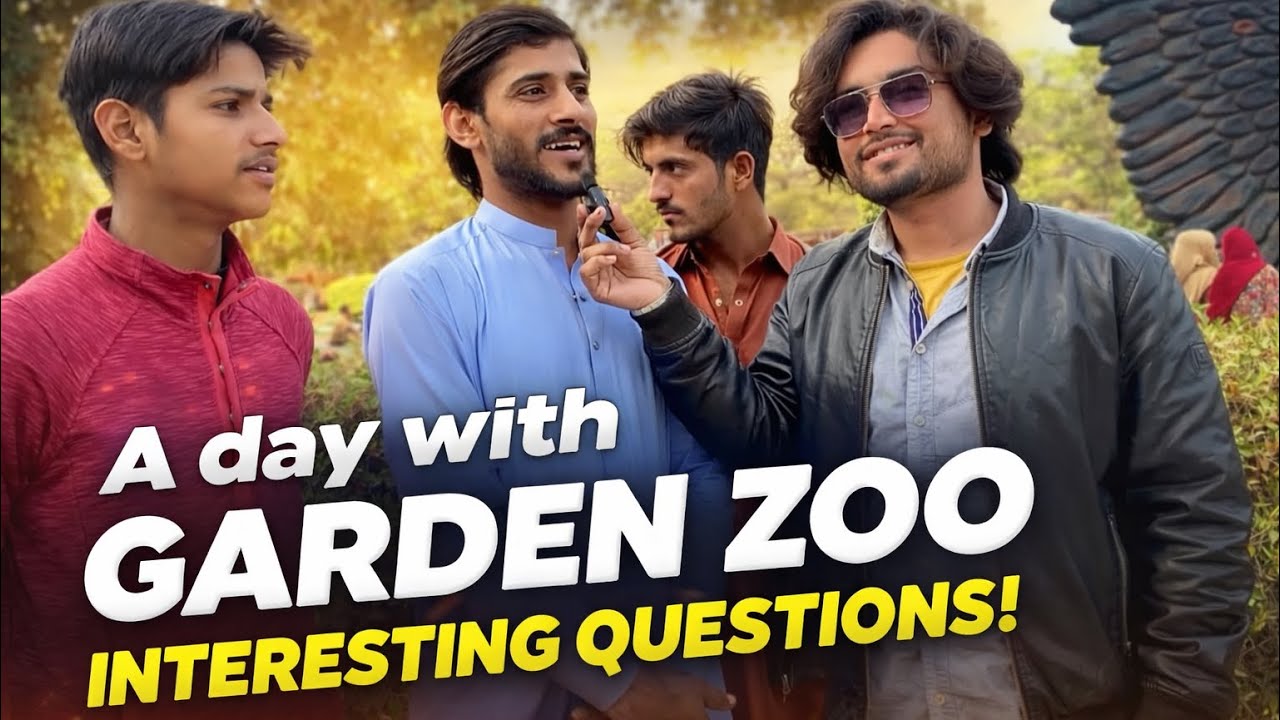 We Asked People Interesting Questions at Garden Zoo ?😲😂#memes #gulplaza #funnyinterview 