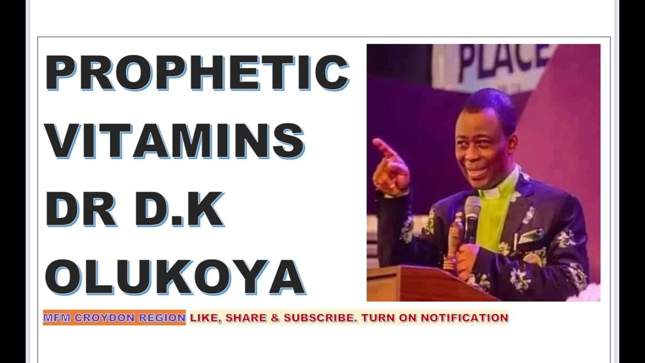 PROPHETIC VITAMINS SUNDAY SERVICE 01- 02- 2014 BY DR D.K OLUKOYA