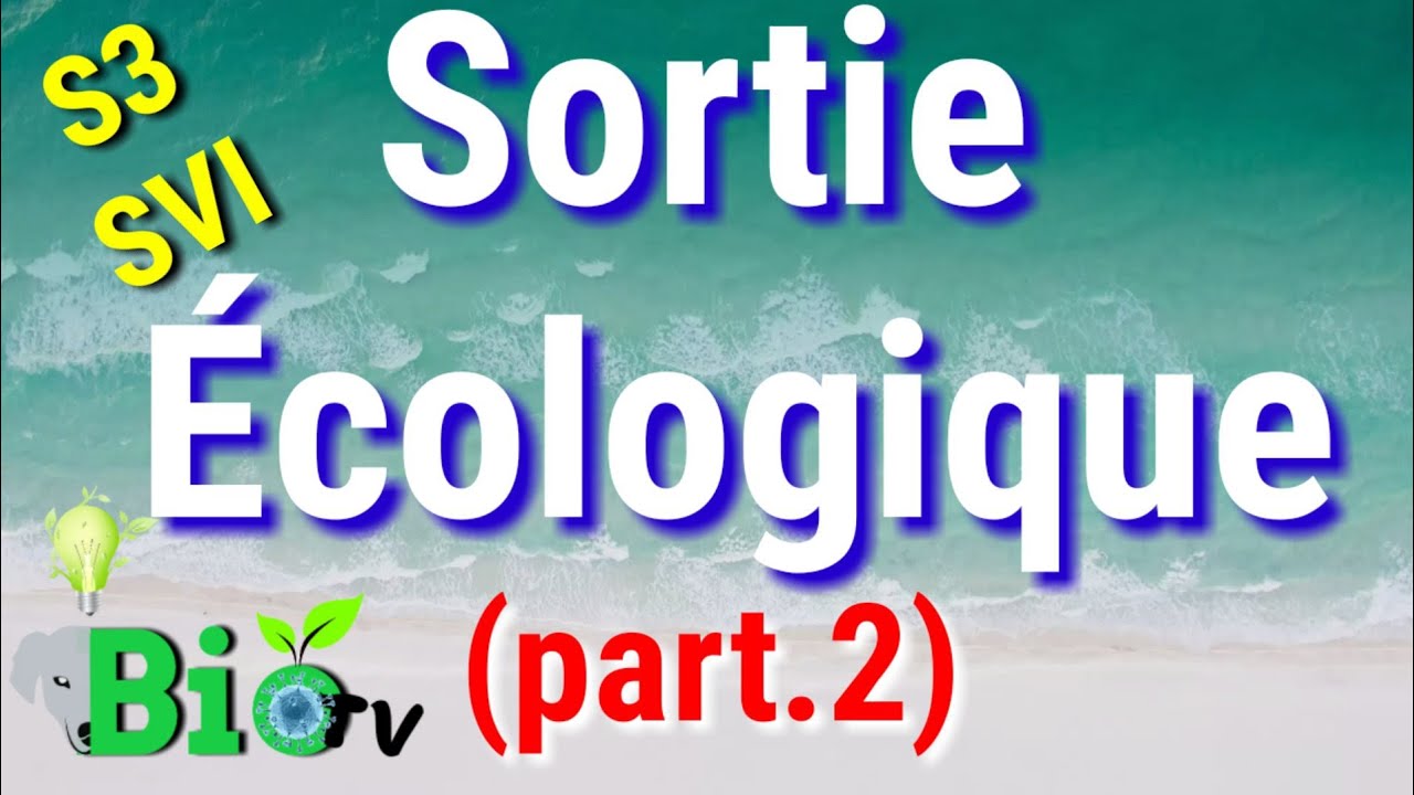 Sortie écologique s3 - rappel - écosystème terrestre