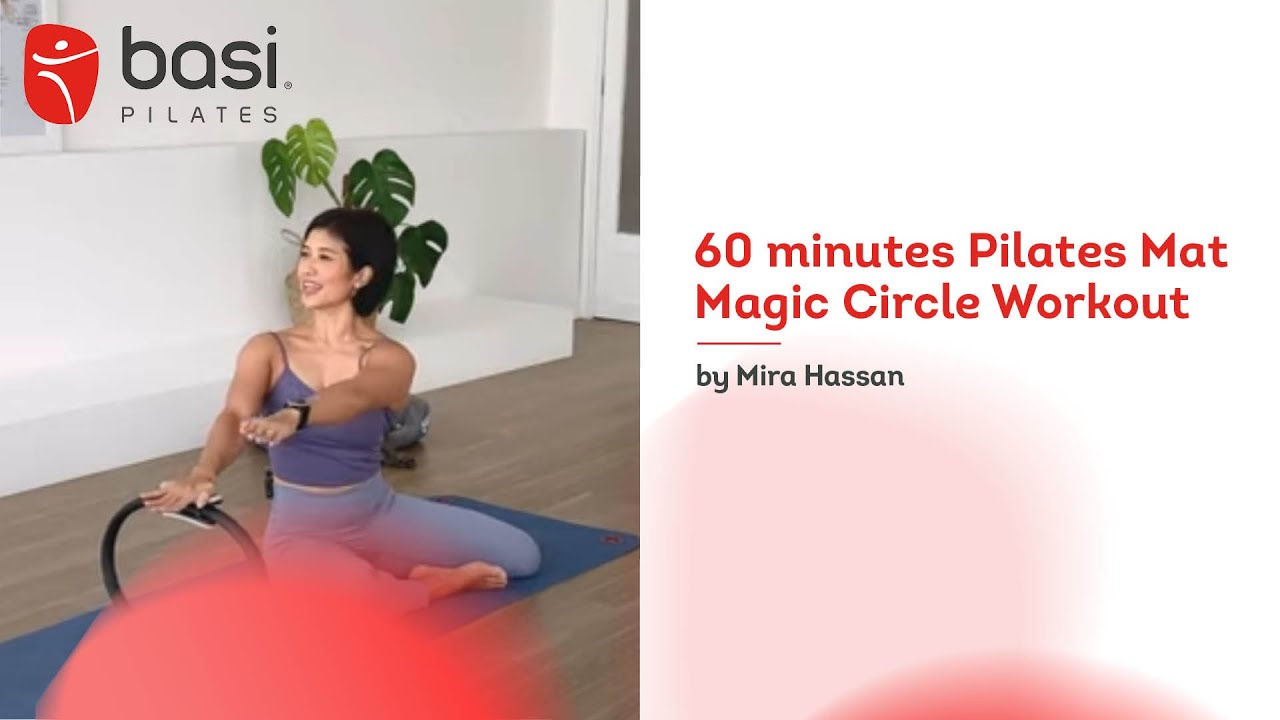 60-минутная тренировка на коврике для пилатеса Magic Circle