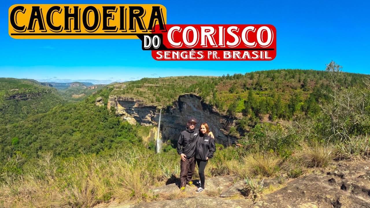 Visitamos a Cachoeira do Corisco localizada no Paraná Sengés
