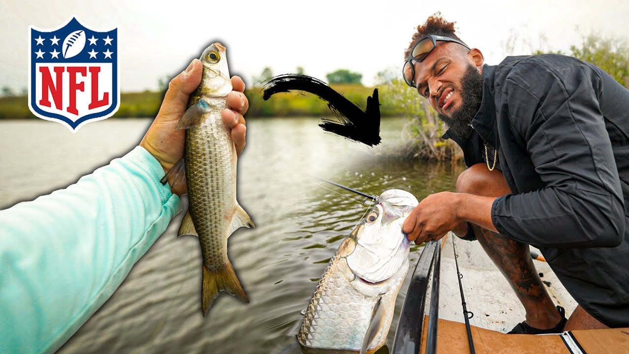 Tarpon Fishing with NFL Wide Receiver Gabe Davis!