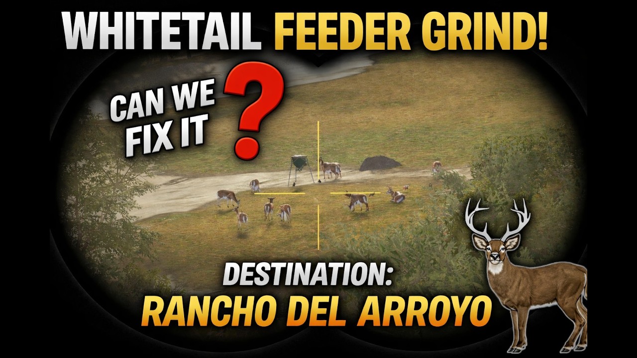 Rancho Whitetail Is BROKEN… Can We Fix It? (LIVE)