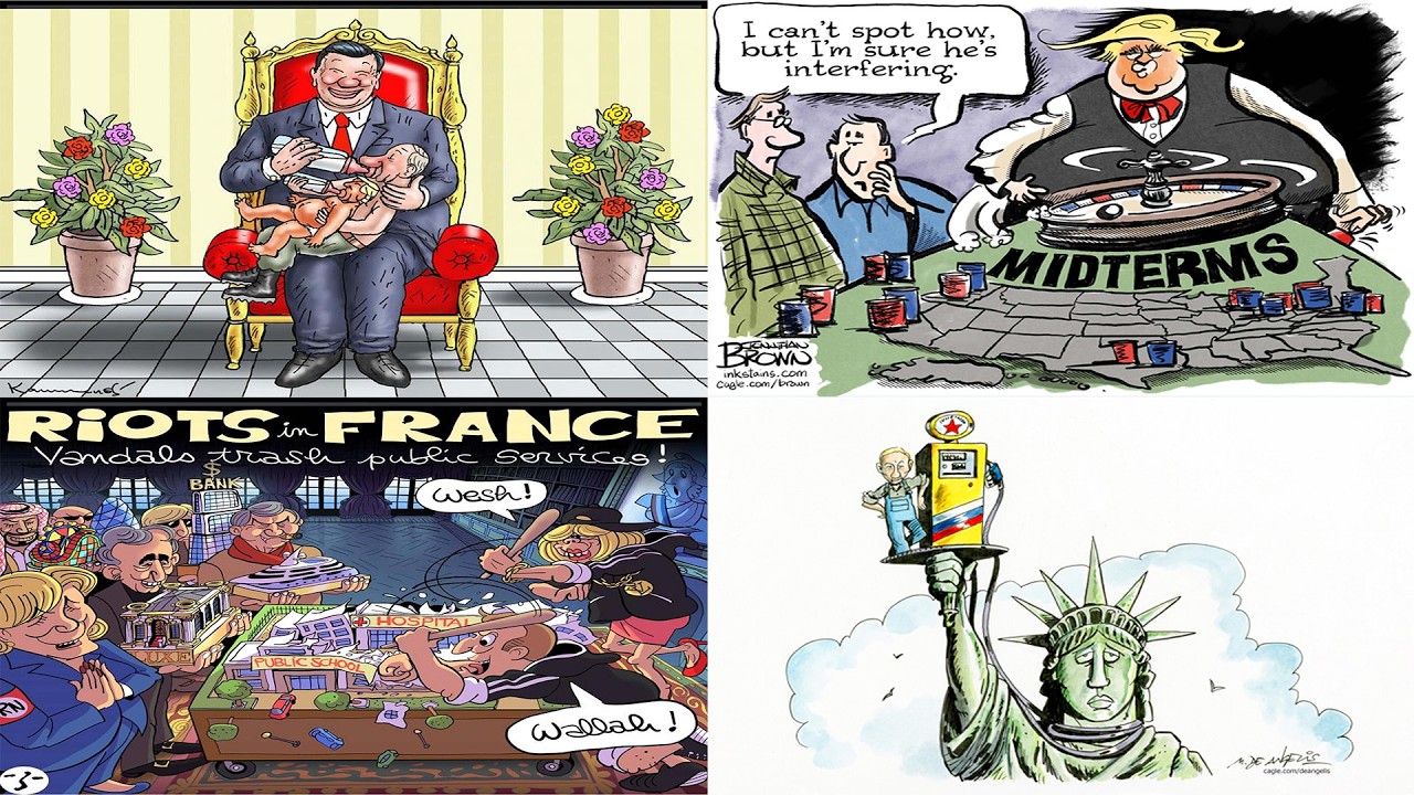 American Politics Gone Crazy! Trump Cartoons, Satire & Hilarious Chaos! 😂