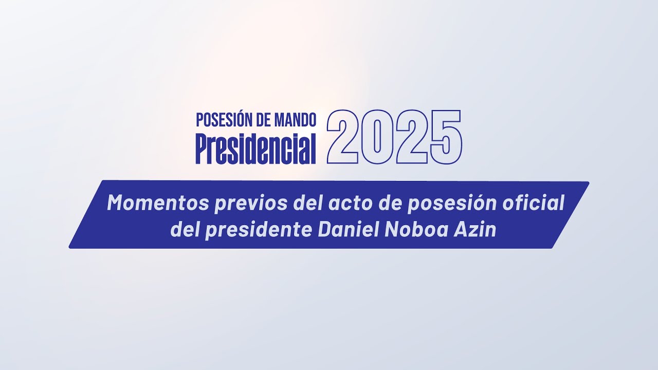 Previa posesión de mando Presidencial 2025