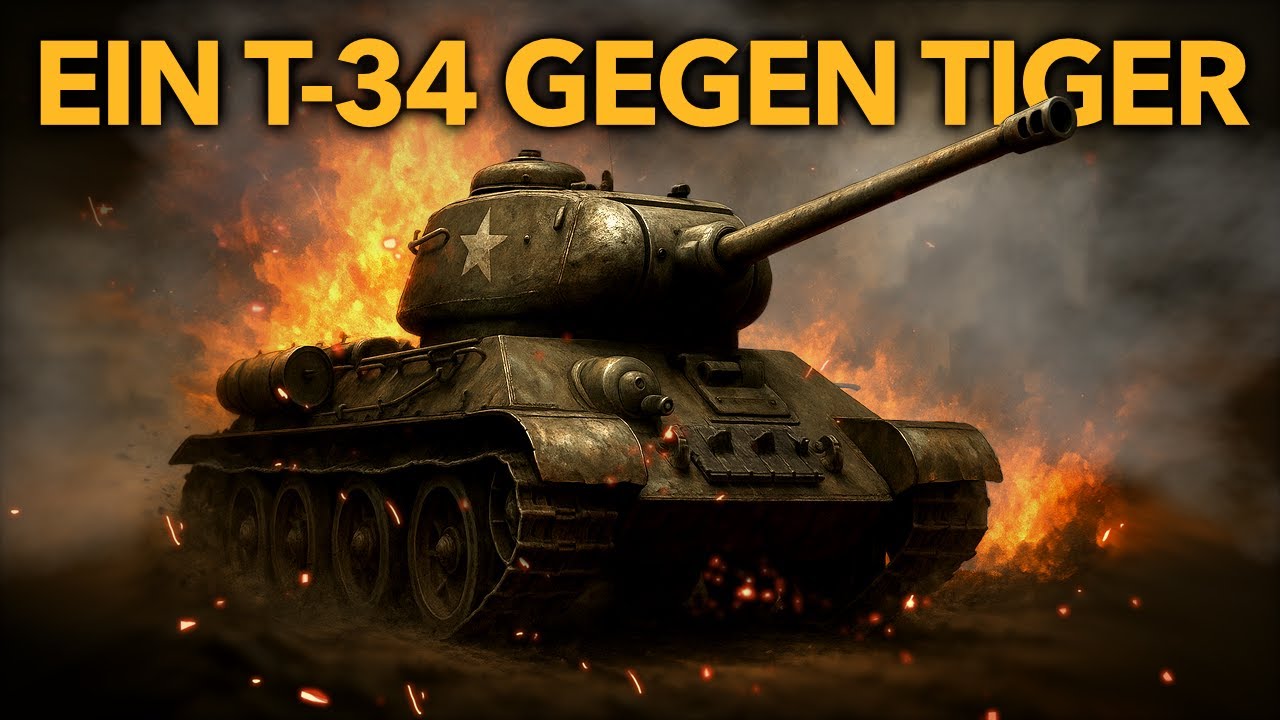 Wie ein T-34 drei Tiger stoppte: Der vergessene Held von Kursk