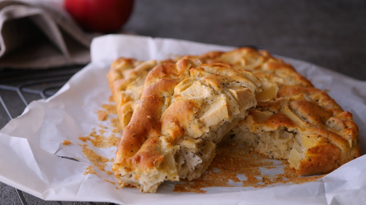 【紅茶と林檎の焼きっぱなしケーキ】「バター無し!ワンボウルで簡単美味しい」年末年始にもぜひ作って! | Earl Grey and apple cake