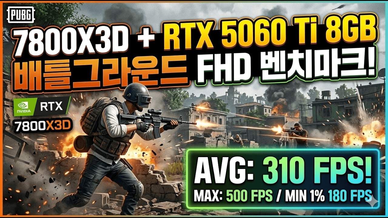 7800X3D+5060ti 8gb FHD 3ultra benchmark