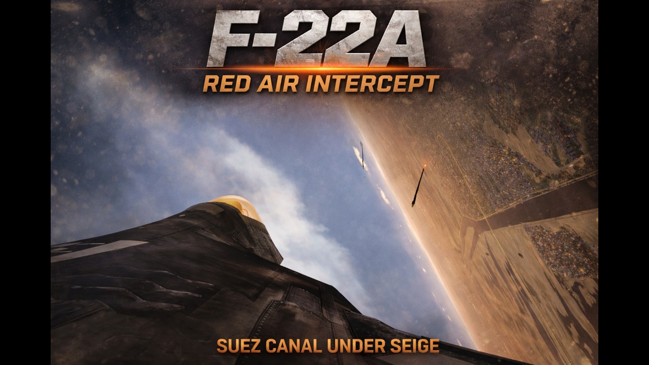 | F-22A | Enemy AWACS escorted over the Suez Canal. Who will win the merge? | DCS |