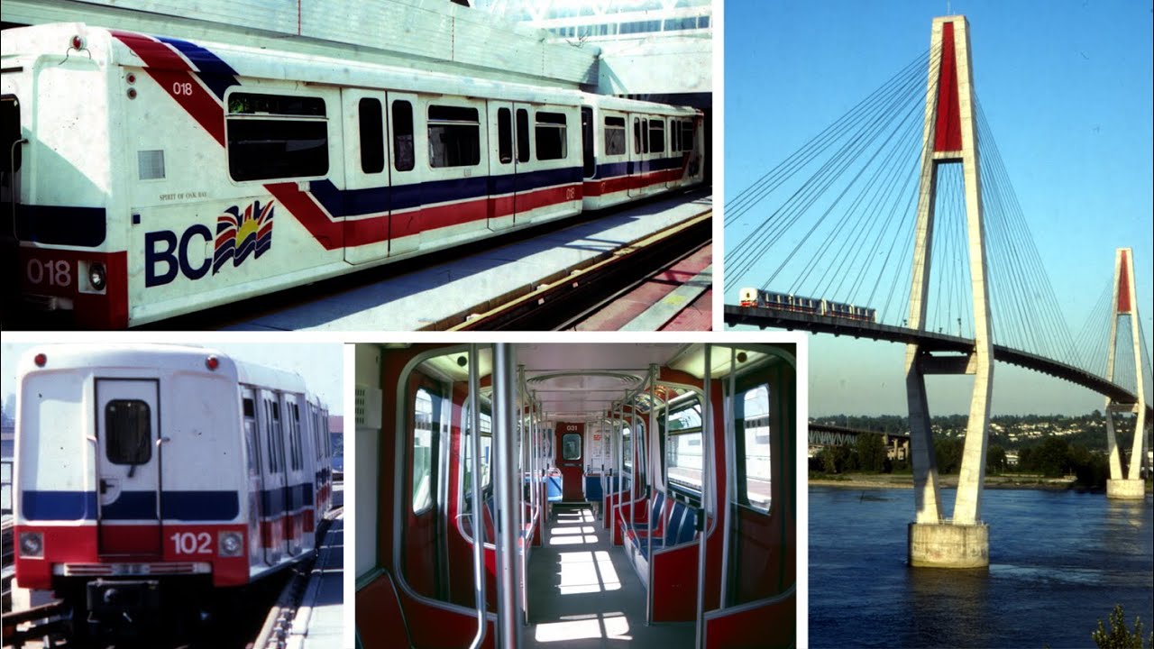 The Vancouver SkyTrain in 1993 Plus Extra Scenes From 1986
