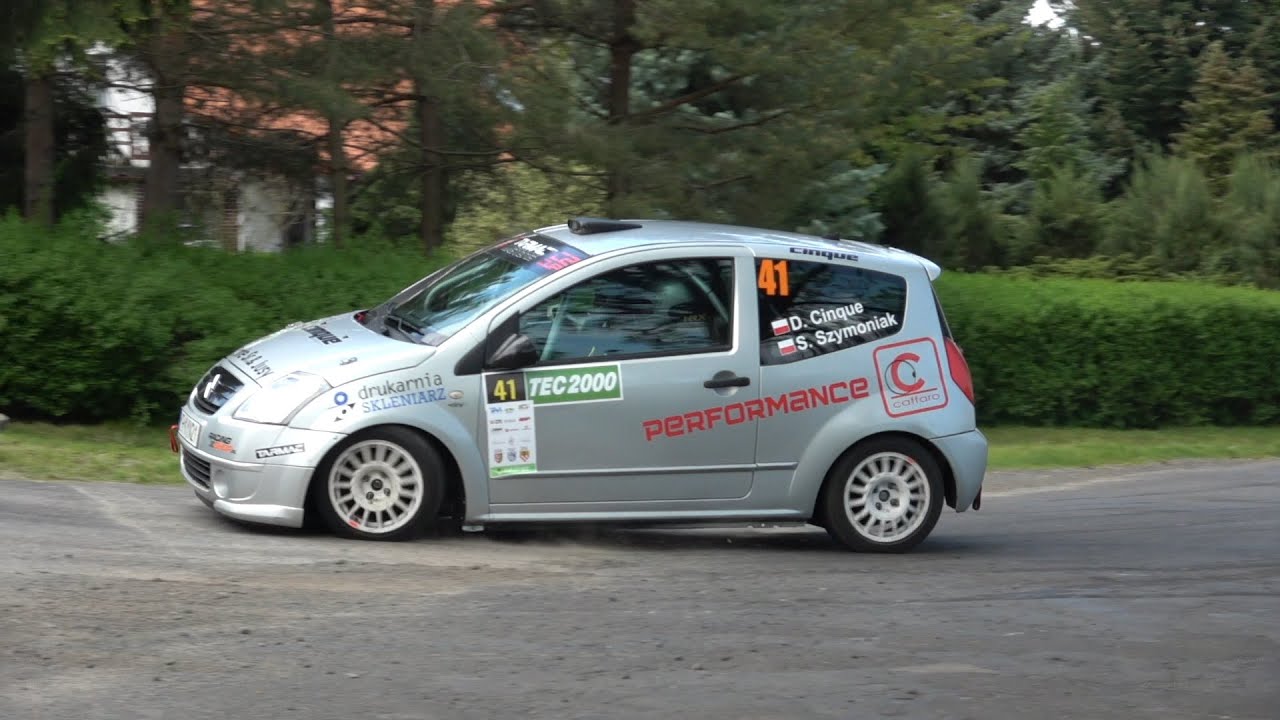 4 TEC2000 Rally Tarmac Masters 2023 - Dante Cinque / Szymon Szymoniak - Citroen C2 VTS