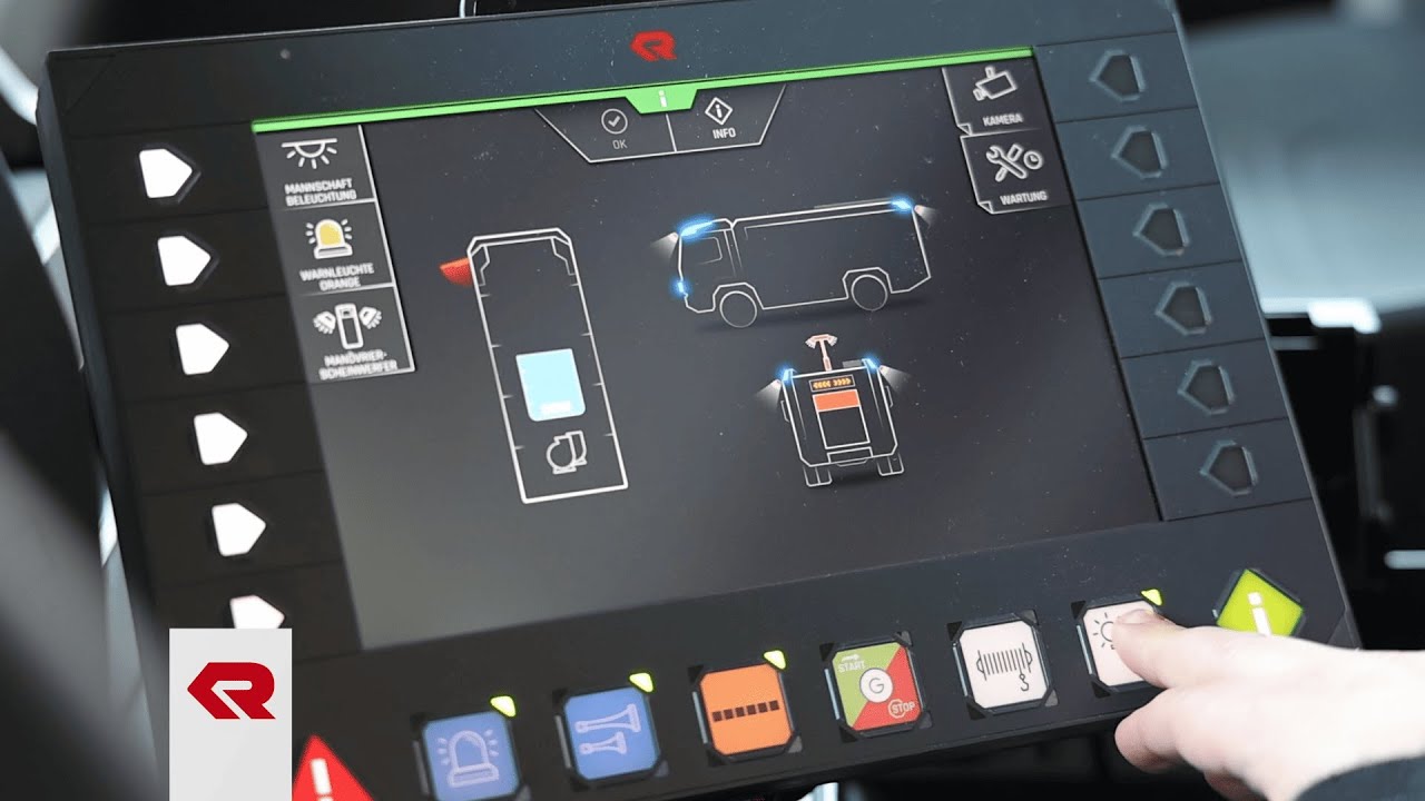 RBC LCS (Logic Control System): Die einheitliche Bedienoberfläche für alle Rosenbauer Produkte