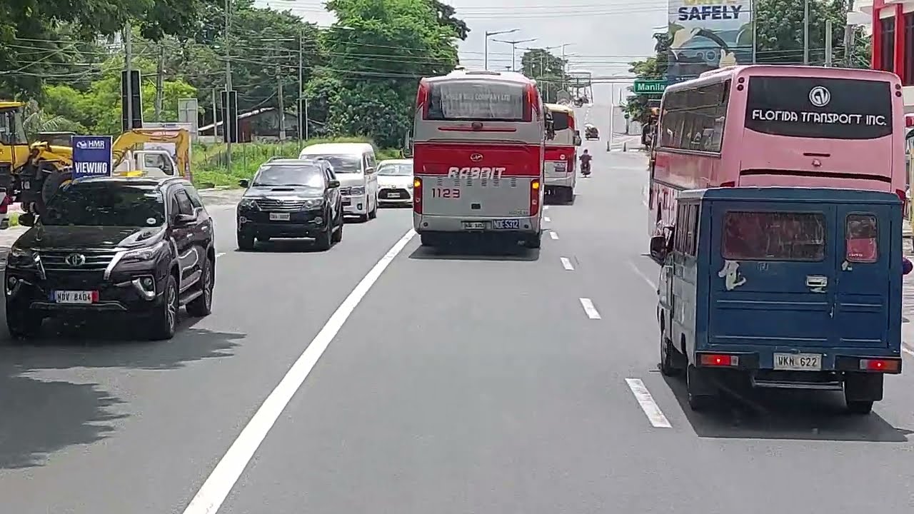 Departing - Dau Bus Terminal, Pampanga, Philippines