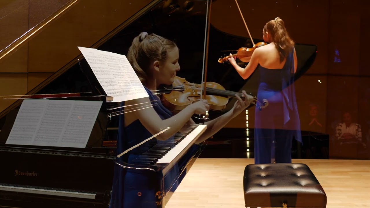 VIOLIN Y PIANO. INES DUPONT GIL Y BLANCA AGUADO BERSCHEID 15_12_24