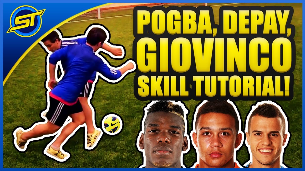 Paul Pogba/Giovinco/Depay Football Skills Tutorial ★ (Topps #2)