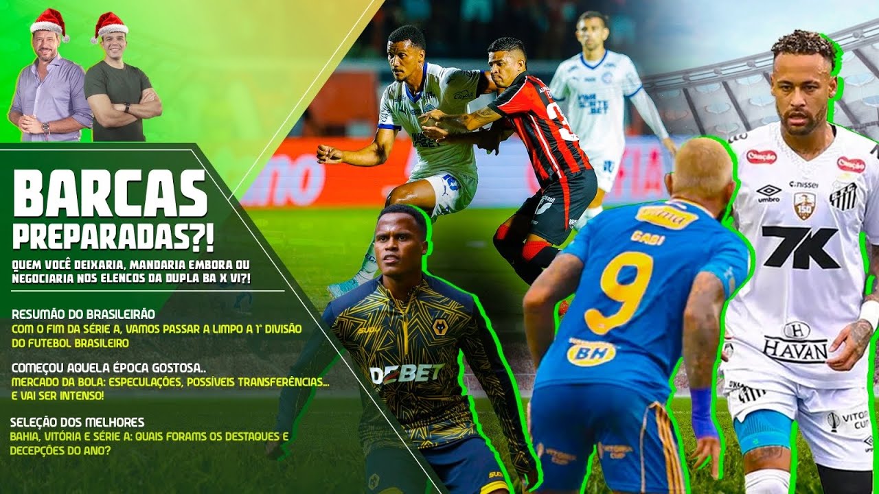 BAR FC LIVE #176 - QUEM VOC&Ecirc; MANDARIA EMBORA, FICARIA OU NEGOCIARIA NO ELENCO DA DUPLA BA X VI?