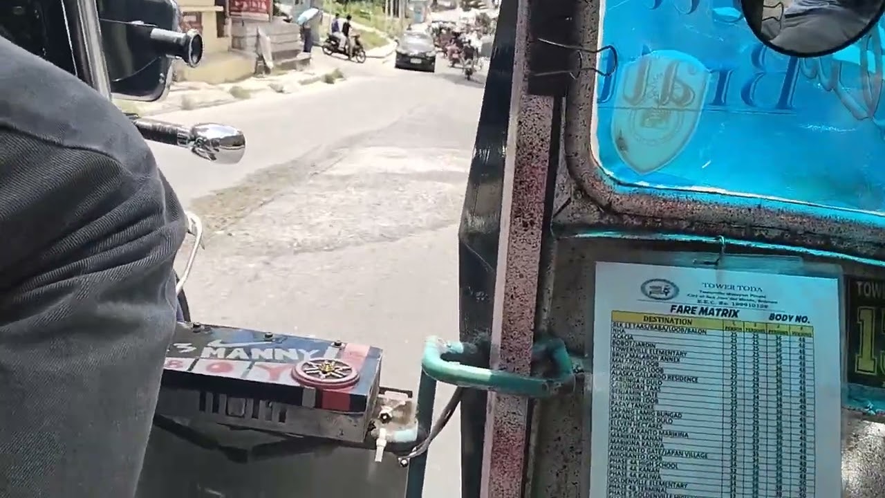 Tricycle Ride: Tower Toda 133 (1st Ride) (2015 Kawasaki Barako II 175)