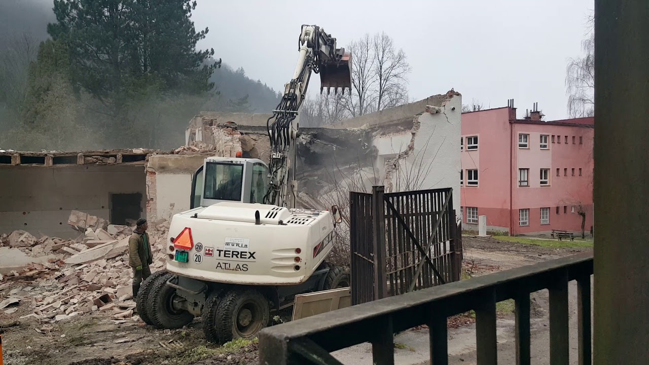 Atlas Terex 1605 M Demolácia part 1