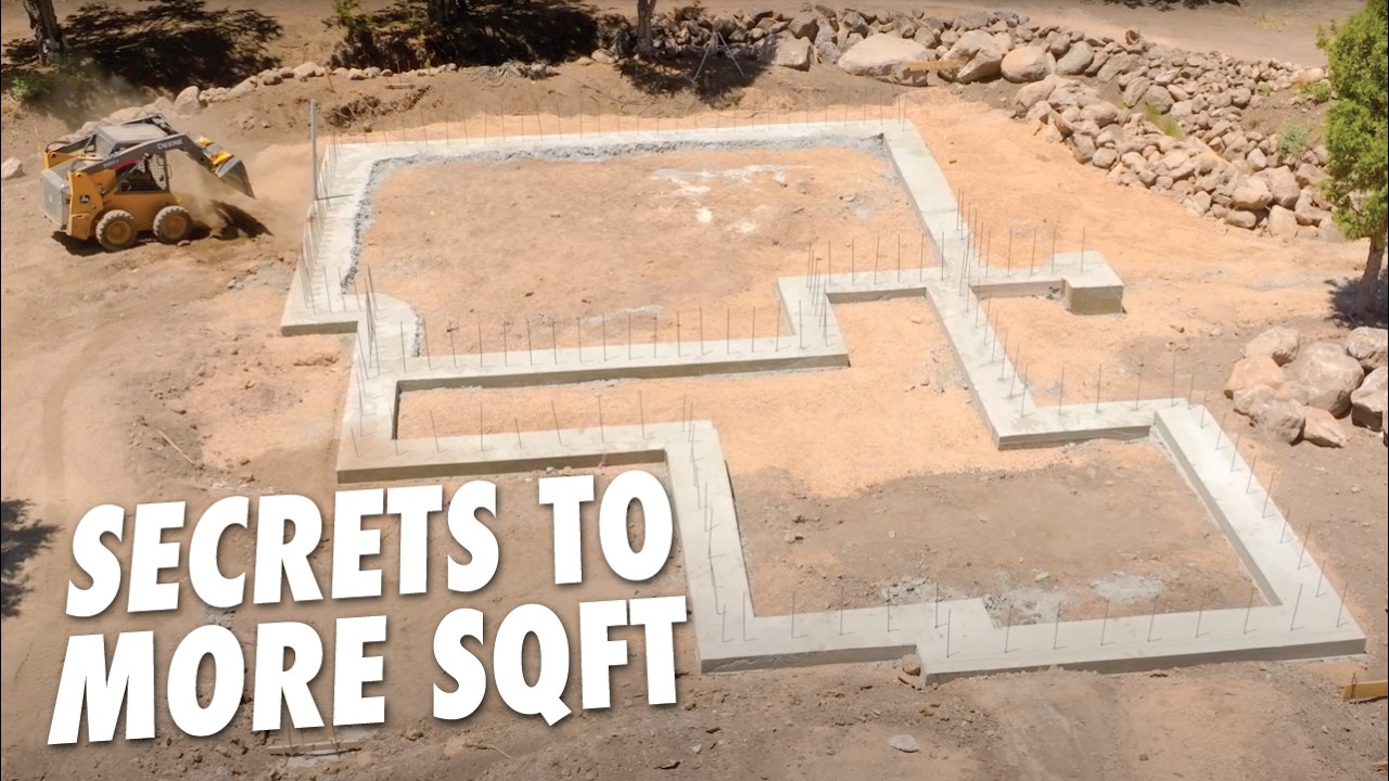 Achieve More SQFT in Home Construction