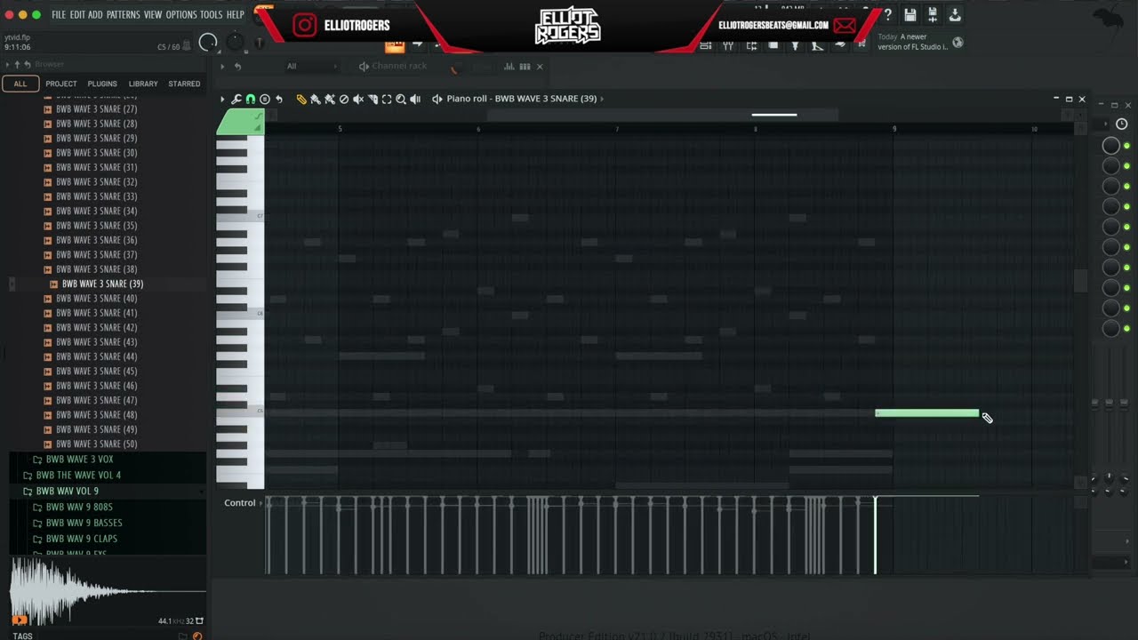Making Nines x Fredo UK Rap Beat from Scratch (15 MINUTE CHALLENGE) Prod. Elliot Rogers