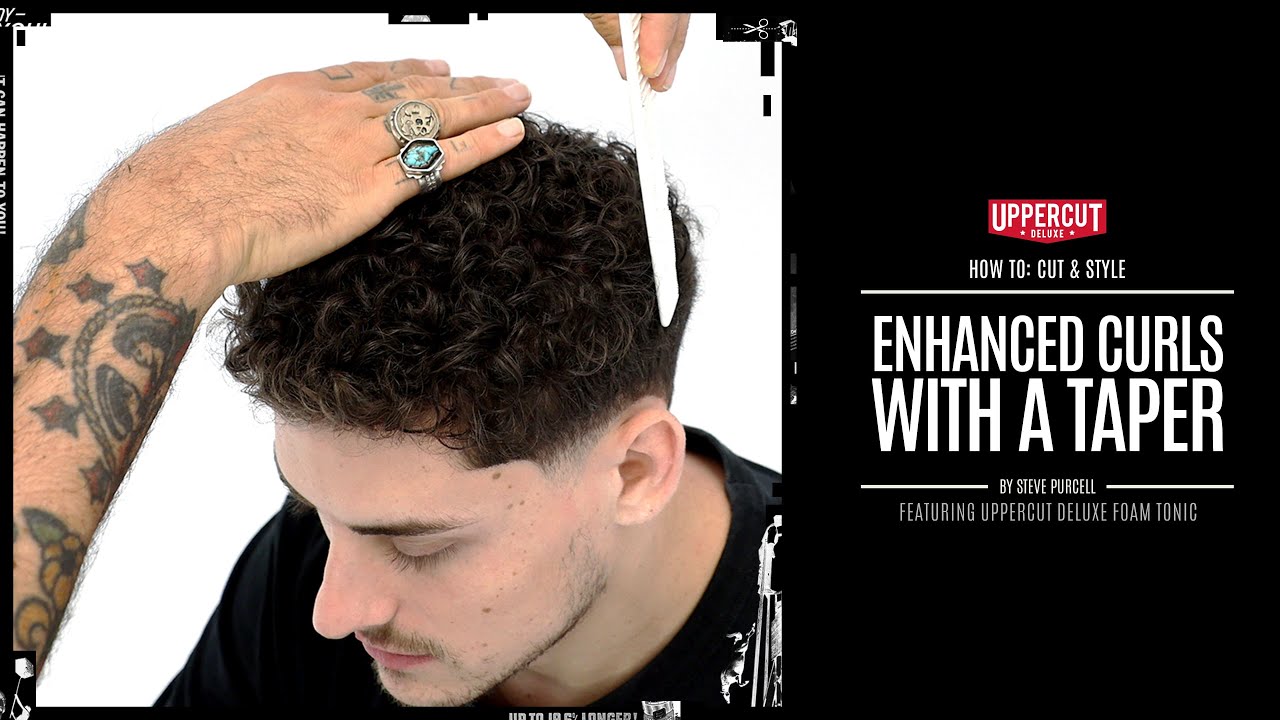 Enhanced Curls - Haircut Tutorial with Steve Purcell founder of Uppercut Deluxe