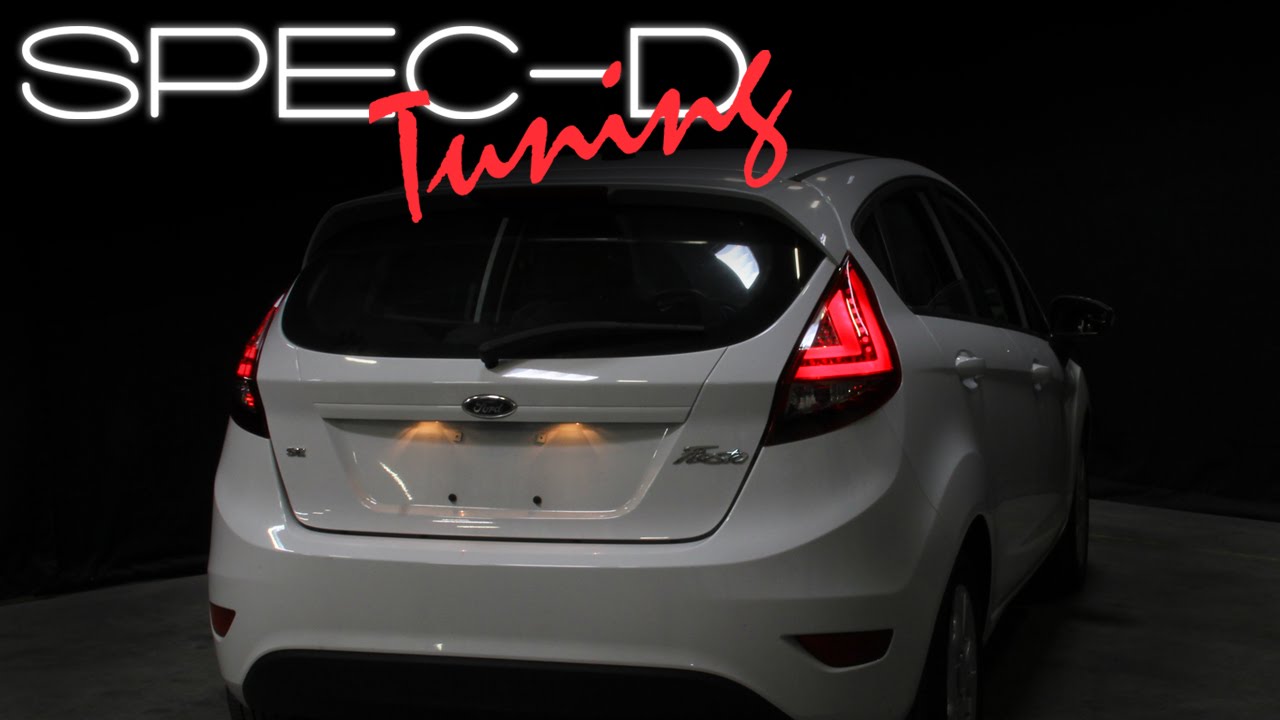 SPECDTUNING INSTALLATION VIDEO: 2011-2013 FORD FIESTA HATCHBACK LED TAILLIGHTS
