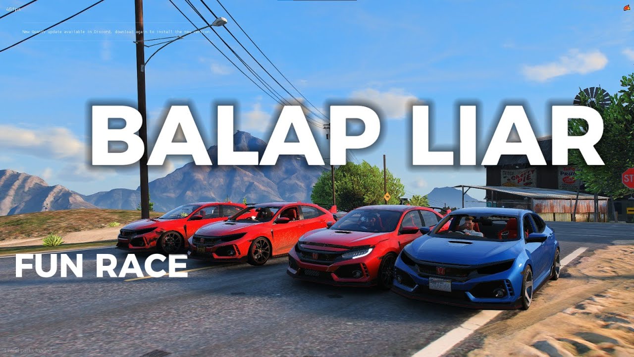 BALAP LIAR MENGGUNAKAN MOBIL CIVIC FK8!!!