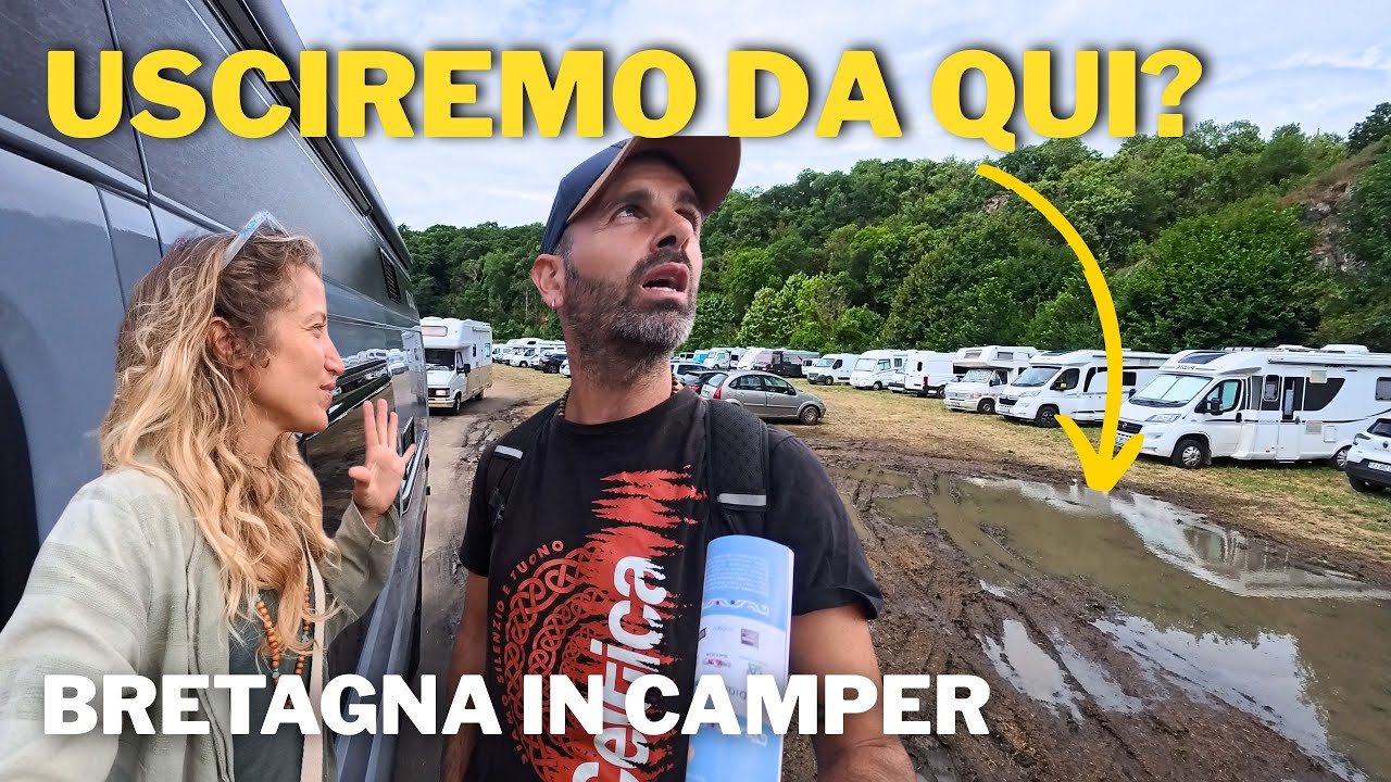ABBIAMO RISCHIATO😨 - In camper alla Festa Medievale di Dinan🚐
