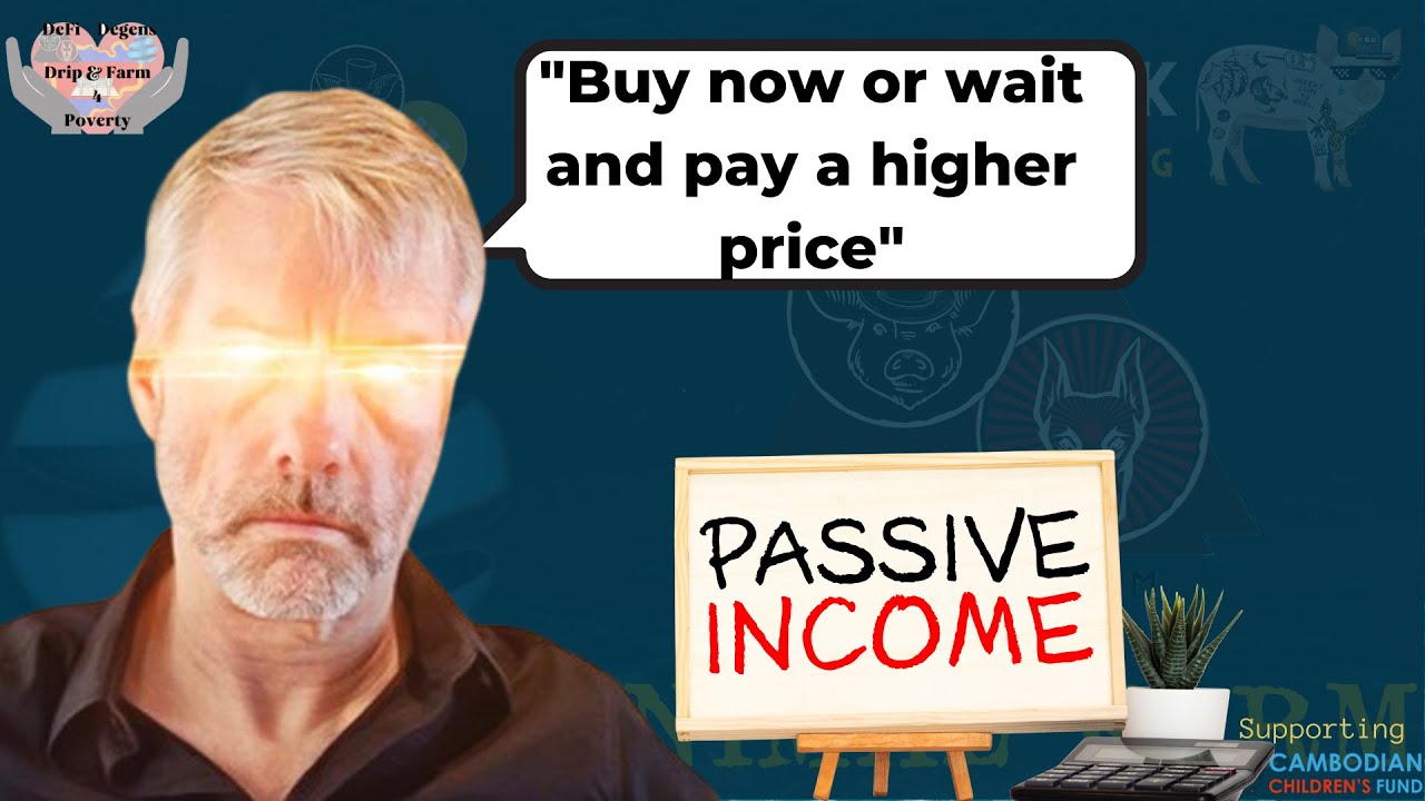 Make money online with passive income strategies from Michael Saylor and Drip Network